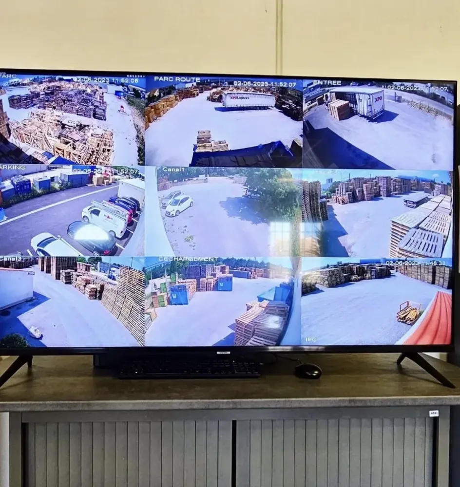 Installation de vidéosurveillance pour local professionnel